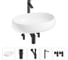Комплект Wellsee 5 в 1 Lavinia Boho Bathroom Sink накладная раковина 60x40 см 20215108R 1