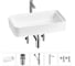 Комплект Wellsee 5 в 1 Lavinia Boho Bathroom Sink накладная раковина 75x40 см 20215344R 1
