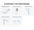 Комплект Wellsee 5 в 1 Lavinia Boho Bathroom Sink накладная раковина 59x39 см 20215158R 11