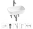 Комплект Wellsee 5 в 1 Lavinia Boho Bathroom Sink накладная раковина 46x33 см 20215203R 1