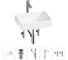 Комплект Wellsee 5 в 1 Lavinia Boho Bathroom Sink накладная раковина 50x38 см 20215440R 1