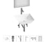 Комплект Wellsee 6 в 1 Lavinia Boho Bathroom Sink накладная раковина 42x42 см 20219297R 1