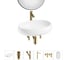 Комплект Wellsee 6 в 1 Lavinia Boho Bathroom Sink накладная раковина 60x40 см 20219267R 1