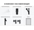Комплект Wellsee 6 в 1 Lavinia Boho Bathroom Sink накладная раковина 59x39 см 20219362R 12