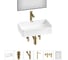 Комплект Wellsee 6 в 1 Lavinia Boho Bathroom Sink накладная раковина 48x31 см 20219323R 1