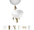 Комплект Wellsee 6 в 1 Lavinia Boho Bathroom Sink накладная раковина 42x42 см 20219483R 1