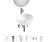 Комплект Wellsee 6 в 1 Lavinia Boho Bathroom Sink накладная раковина 42x42 см 20219481R 1