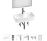 Комплект Wellsee 6 в 1 Lavinia Boho Bathroom Sink накладная раковина 54x30 см 20219353R 1