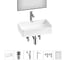 Комплект Wellsee 6 в 1 Lavinia Boho Bathroom Sink накладная раковина 48x31 см 20219321R 1