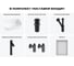 Комплект Wellsee 6 в 1 Lavinia Boho Bathroom Sink накладная раковина 46x33 см 20219314R 12