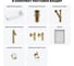Комплект Wellsee 7 в 1 Lavinia Boho Bathroom Sink накладная раковина 75x40 см 20219383R 13