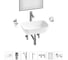 Комплект Wellsee 7 в 1 Lavinia Boho Bathroom Sink накладная раковина 46x33 см 20219317R 1