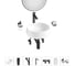 Комплект Wellsee 7 в 1 Lavinia Boho Bathroom Sink накладная раковина 38x38 см 20219414R 1