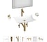 Комплект Wellsee 7 в 1 Lavinia Boho Bathroom Sink накладная раковина 59x39 см 20219367R 1