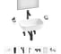 Комплект Wellsee 7 в 1 Lavinia Boho Bathroom Sink накладная раковина 46x33 см 20219318R 1