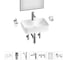 Комплект Wellsee 7 в 1 Lavinia Boho Bathroom Sink накладная раковина 48x37 см 20219349R 1