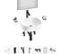 Комплект Wellsee 7 в 1 Lavinia Boho Bathroom Sink накладная раковина 42x42 см 20219446R 1