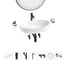 Комплект Wellsee 7 в 1 Lavinia Boho Bathroom Sink накладная раковина 63x42 см 20219478R 1