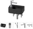 Комплект Wellsee 5 в 1 Lavinia Boho Bathroom Sink накладная/подвесная раковина 37x25 см 20216550R 1