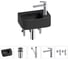 Комплект Wellsee 5 в 1 Lavinia Boho Bathroom Sink накладная/подвесная раковина 37x25 см 20216578R 1
