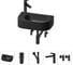 Комплект Wellsee 5 в 1 Lavinia Boho Bathroom Sink накладная/подвесная раковина 40x22 см 20216355R 1