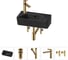 Комплект Wellsee 5 в 1 Lavinia Boho Bathroom Sink накладная/подвесная раковина 40x22 см 20216468R 1
