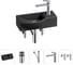 Комплект Wellsee 5 в 1 Lavinia Boho Bathroom Sink накладная/подвесная раковина 40x23 см 20216074R 1