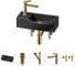 Комплект Wellsee 5 в 1 Lavinia Boho Bathroom Sink накладная/подвесная раковина 40x23 см 20216048R 1
