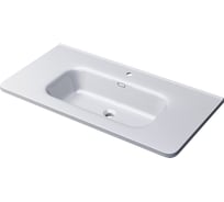 Раковина керамическая для ванной uperwood Monica 90 см, белая глянцевая RMonica90wg