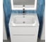 Раковина керамическая для ванной uperwood Monica 60 см, белая глянцевая RMonica60wg 4