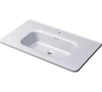 Раковина керамическая для ванной uperwood Monica 80 см, белая глянцевая RMonica80wg