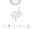 Комплект Wellsee 6 в 1 Lavinia Boho Bathroom Sink накладная/подвесная раковина 40x24 см 20219768R 1