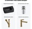 Комплект Wellsee 4 в 1 Lavinia Boho Bathroom Sink накладная/подвесная раковина 45x27 см 20216521R 12