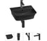 Комплект Wellsee 4 в 1 Lavinia Boho Bathroom Sink накладная/подвесная раковина 45x40 см 20216772R 1