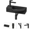 Комплект Wellsee 4 в 1 Lavinia Boho Bathroom Sink накладная/подвесная раковина 45x24 см 20216100R 1