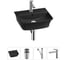 Комплект Wellsee 4 в 1 Lavinia Boho Bathroom Sink накладная/подвесная раковина 45x40 см 20216771R 1