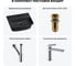 Комплект Wellsee 4 в 1 Lavinia Boho Bathroom Sink накладная/подвесная раковина 45x40 см 20216771R 11