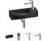Комплект Wellsee 4 в 1 Lavinia Boho Bathroom Sink накладная/подвесная раковина 45x24 см 20216127R 1