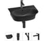 Комплект Wellsee 4 в 1 Lavinia Boho Bathroom Sink накладная/подвесная раковина 55x43 см 20216716R 1
