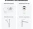 Комплект Wellsee 4 в 1 Lavinia Boho Bathroom Sink накладная/подвесная раковина 45x27 см 20216508R 12