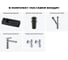 Комплект Wellsee 5 в 1 Lavinia Boho Bathroom Sink накладная/подвесная раковина 50x24 см 20216158R 12