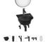 Комплект Wellsee 6 в 1 Lavinia Boho Bathroom Sink накладная/подвесная раковина 34x36 см 20219914R 1