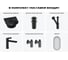Комплект Wellsee 6 в 1 Lavinia Boho Bathroom Sink накладная/подвесная раковина 34x36 см 20219914R 12