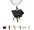 Комплект Wellsee 6 в 1 Lavinia Boho Bathroom Sink накладная/подвесная раковина 35x36 см 20219957R 1