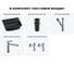 Комплект Wellsee 5 в 1 Lavinia Boho Bathroom Sink накладная/подвесная раковина 45x40 см 20216774R 11