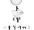 Комплект Wellsee 6 в 1 Lavinia Boho Bathroom Sink накладная/подвесная раковина 35x36 см 20219948R 1