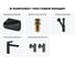 Комплект Wellsee 5 в 1 Lavinia Boho Bathroom Sink накладная/подвесная раковина 44x27 см 20216607R 12