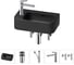 Комплект Wellsee 5 в 1 Lavinia Boho Bathroom Sink накладная/подвесная раковина 45x27 см 20216494R 1