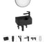 Комплект Wellsee 6 в 1 Lavinia Boho Bathroom Sink накладная/подвесная раковина 37x25 см 20219872R 1