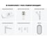 Комплект Wellsee 6 в 1 Lavinia Boho Bathroom Sink накладная/подвесная раковина 40x23 см 20219614R 13